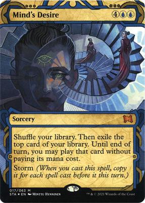 Mind's Desire (Foil Etched) card from Strixhaven: Mystical Archive