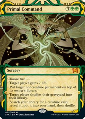 Primal Command card from Strixhaven: Mystical Archive