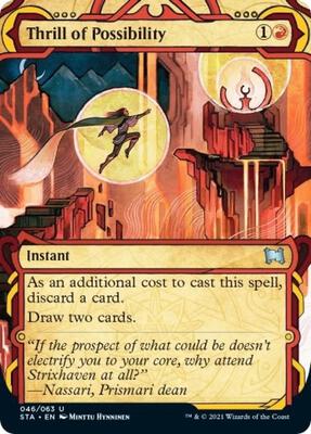 Thrill of Possibility card from Strixhaven: Mystical Archive