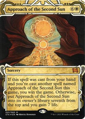 Approach of the Second Sun (Foil Etched) card from Strixhaven: Mystical Archive