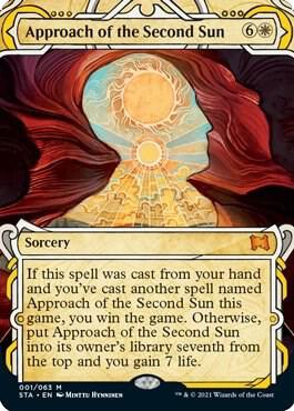Approach of the Second Sun card from Strixhaven: Mystical Archive