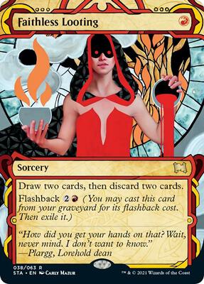 Faithless Looting card from Strixhaven: Mystical Archive