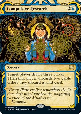 Compulsive Research card from Strixhaven: Mystical Archive