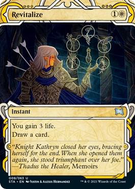 Revitalize card from Strixhaven: Mystical Archive