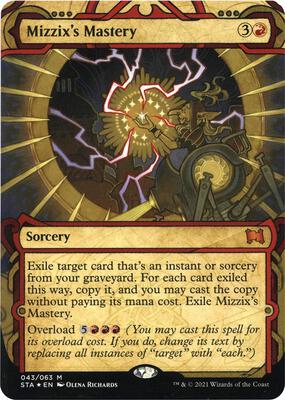 Mizzix's Mastery (Foil Etched) card from Strixhaven: Mystical Archive