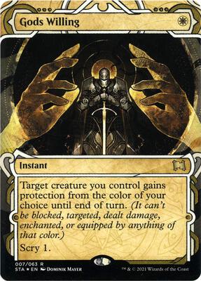 Gods Willing (Foil Etched) card from Strixhaven: Mystical Archive