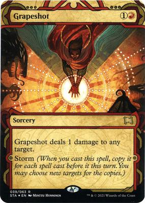 Grapeshot (Foil Etched) card from Strixhaven: Mystical Archive