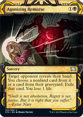 Agonizing Remorse card from Strixhaven: Mystical Archive
