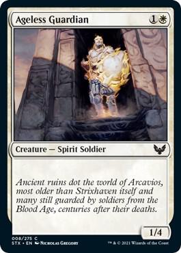 Ageless Guardian card from Strixhaven: School of Mages