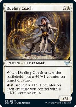 Dueling Coach card from Strixhaven: School of Mages