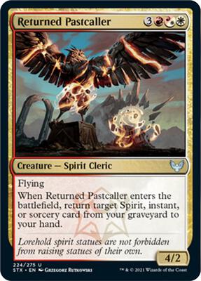 Returned Pastcaller card from Strixhaven: School of Mages