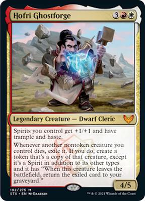 Hofri Ghostforge card from Strixhaven: School of Mages