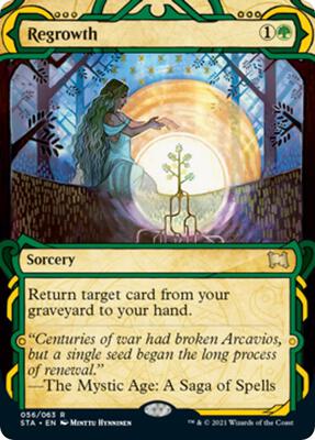 Regrowth card from Strixhaven: Mystical Archive