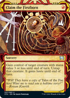 Claim the Firstborn card from Strixhaven: Mystical Archive