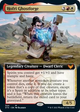 Hofri Ghostforge (Extended Art) card from Strixhaven: School of Mages