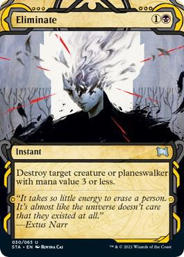 Eliminate card from Strixhaven: Mystical Archive