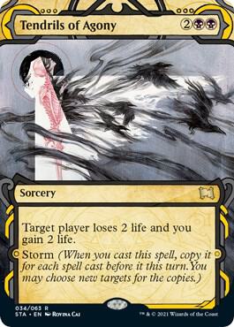 Tendrils of Agony card from Strixhaven: Mystical Archive