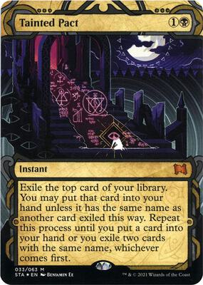 Tainted Pact (Foil Etched) card from Strixhaven: Mystical Archive