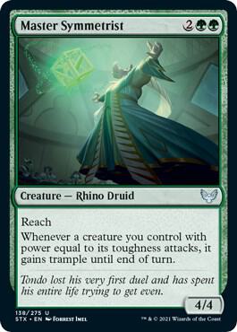 Master Symmetrist card from Strixhaven: School of Mages