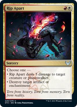 Rip Apart card from Strixhaven: School of Mages
