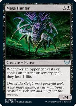 Mage Hunter card from Strixhaven: School of Mages
