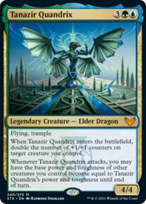 Tanazir Quandrix card from Strixhaven: School of Mages