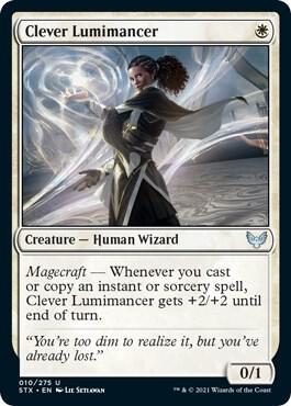 Clever Lumimancer card from Strixhaven: School of Mages