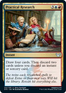 Practical Research card from Strixhaven: School of Mages