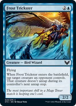 Frost Trickster card from Strixhaven: School of Mages