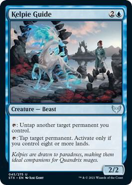 Kelpie Guide card from Strixhaven: School of Mages