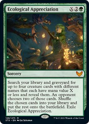 Ecological Appreciation card from Strixhaven: School of Mages