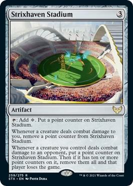 Strixhaven Stadium card from Strixhaven: School of Mages