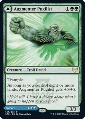 Augmenter Pugilist card from Strixhaven: School of Mages