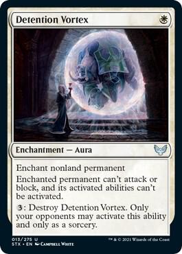 Detention Vortex card from Strixhaven: School of Mages