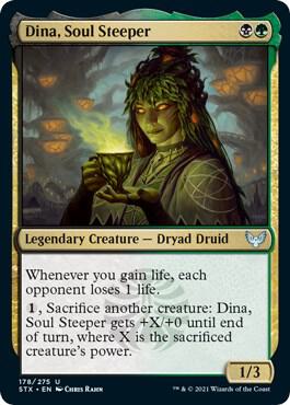 Dina, Soul Steeper card from Strixhaven: School of Mages