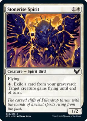 Stonerise Spirit card from Strixhaven: School of Mages