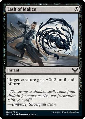 Lash of Malice card from Strixhaven: School of Mages