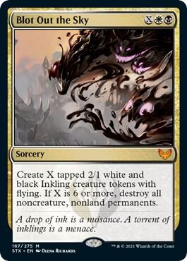 Blot Out the Sky card from Strixhaven: School of Mages