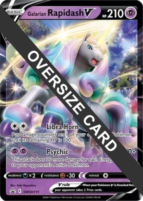 Galarian Rapidash V - SWSH111 card from Jumbo Cards