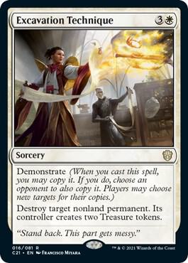 Excavation Technique card from Commander 2021