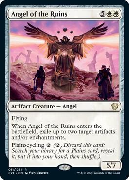 Angel of the Ruins card from Commander 2021