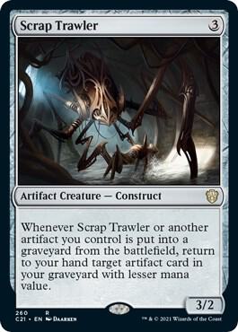Scrap Trawler card from Commander 2021