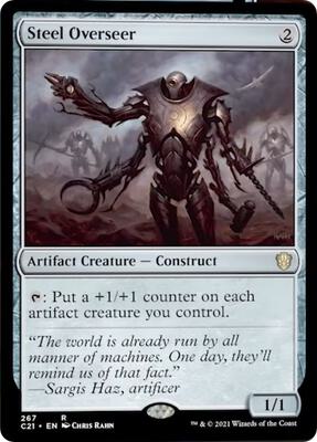 Steel Overseer card from Commander 2021