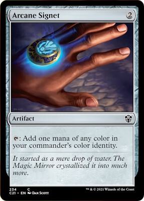Arcane Signet card from Commander 2021