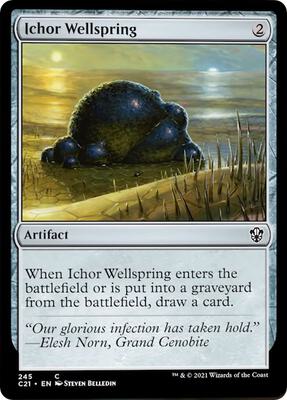 Ichor Wellspring card from Commander 2021