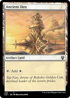 Ancient Den card from Commander 2021