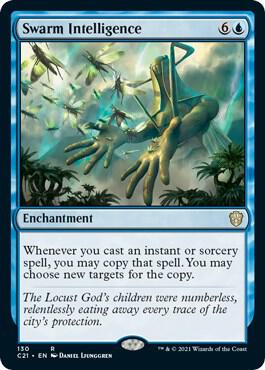 Swarm Intelligence card from Commander 2021