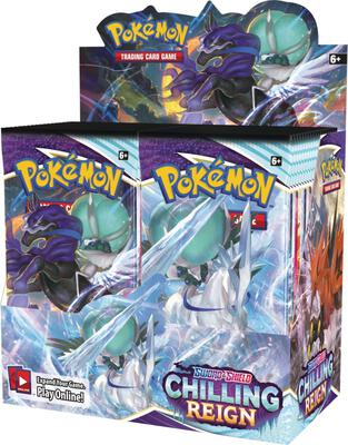Chilling Reign Booster Box card from SWSH06: Chilling Reign