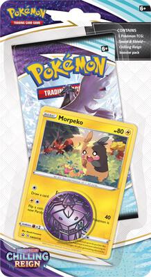 Chilling Reign Single Pack Blister [Morpeko] card from SWSH06: Chilling Reign