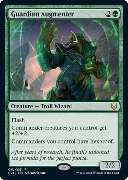 Guardian Augmenter card from Commander 2021